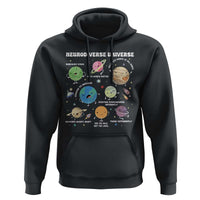 Neurodiverse Universe Hoodie Autism Awareness ASD ADHD Neurodiversity Sped Teacher