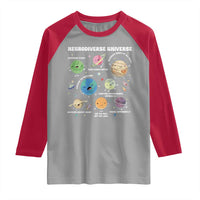 Neurodiverse Universe Raglan Shirt Autism Awareness ASD ADHD Neurodiversity Sped Teacher