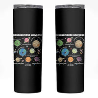 Neurodiverse Universe Skinny Tumbler Autism Awareness ASD ADHD Neurodiversity Sped Teacher