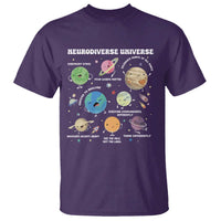 Neurodiverse Universe T Shirt Autism Awareness ASD ADHD Neurodiversity Sped Teacher