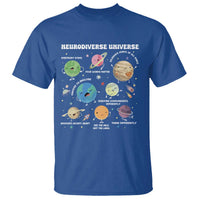 Neurodiverse Universe T Shirt Autism Awareness ASD ADHD Neurodiversity Sped Teacher
