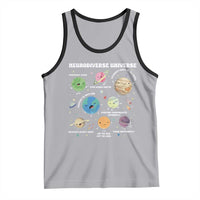 Neurodiverse Universe Tank Top Autism Awareness ASD ADHD Neurodiversity Sped Teacher