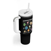 Neurodiverse Universe Tumbler With Handle Autism Awareness ASD ADHD Neurodiversity Sped Teacher