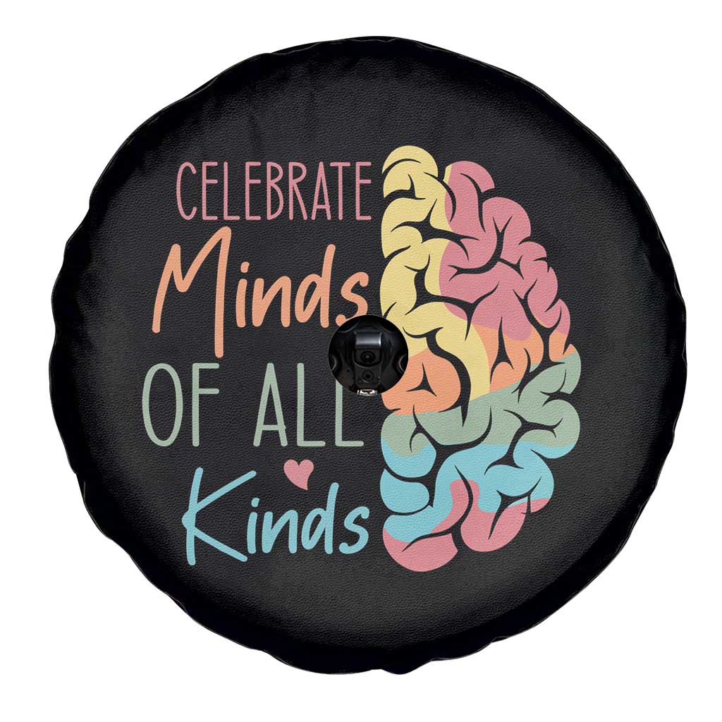 Embrace Neurodiversity Spare Tire Cover Celebrate Minds of All Kinds Teacher ASD