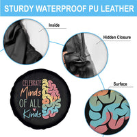 Embrace Neurodiversity Spare Tire Cover Celebrate Minds of All Kinds Teacher ASD