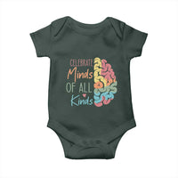 Embrace Neurodiversity Baby Onesie Celebrate Minds of All Kinds Teacher ASD
