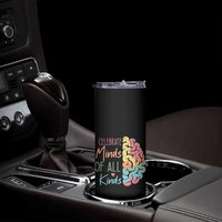 Embrace Neurodiversity Skinny Tumbler Celebrate Minds of All Kinds Teacher ASD