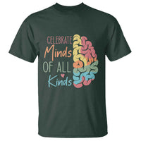 Embrace Neurodiversity T Shirt Celebrate Minds of All Kinds Teacher ASD