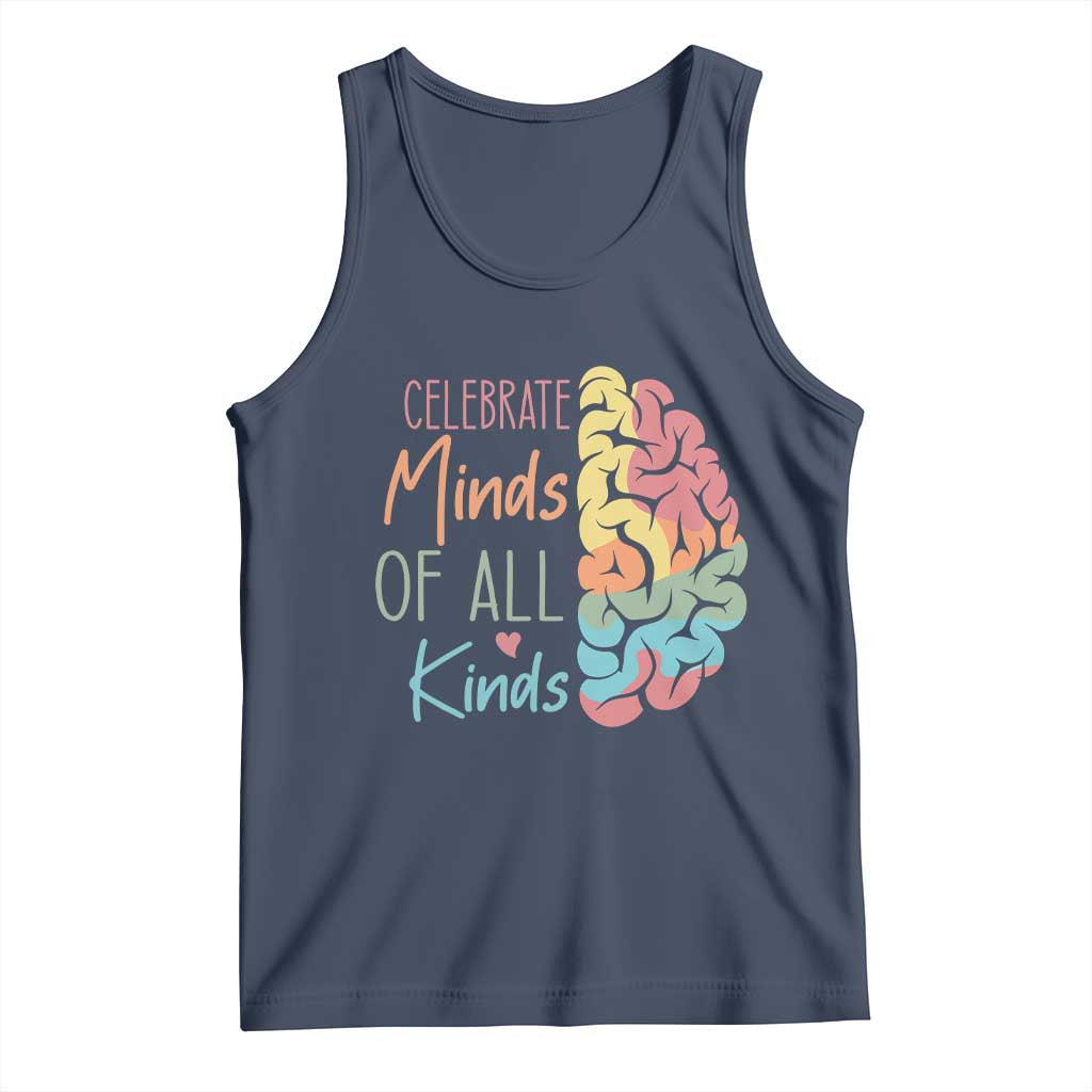 Embrace Neurodiversity Tank Top Celebrate Minds of All Kinds Teacher ASD