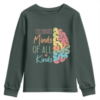 Embrace Neurodiversity Youth Sweatshirt Celebrate Minds of All Kinds Teacher ASD