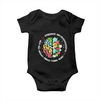 Embrace Neurodiversity Baby Onesie Neurodiverse Brain Autism Awareness ADHD Autistic