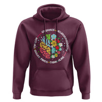 Embrace Neurodiversity Hoodie Neurodiverse Brain Autism Awareness ADHD Autistic