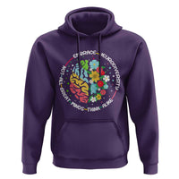 Embrace Neurodiversity Hoodie Neurodiverse Brain Autism Awareness ADHD Autistic