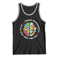 Embrace Neurodiversity Tank Top Neurodiverse Brain Autism Awareness ADHD Autistic
