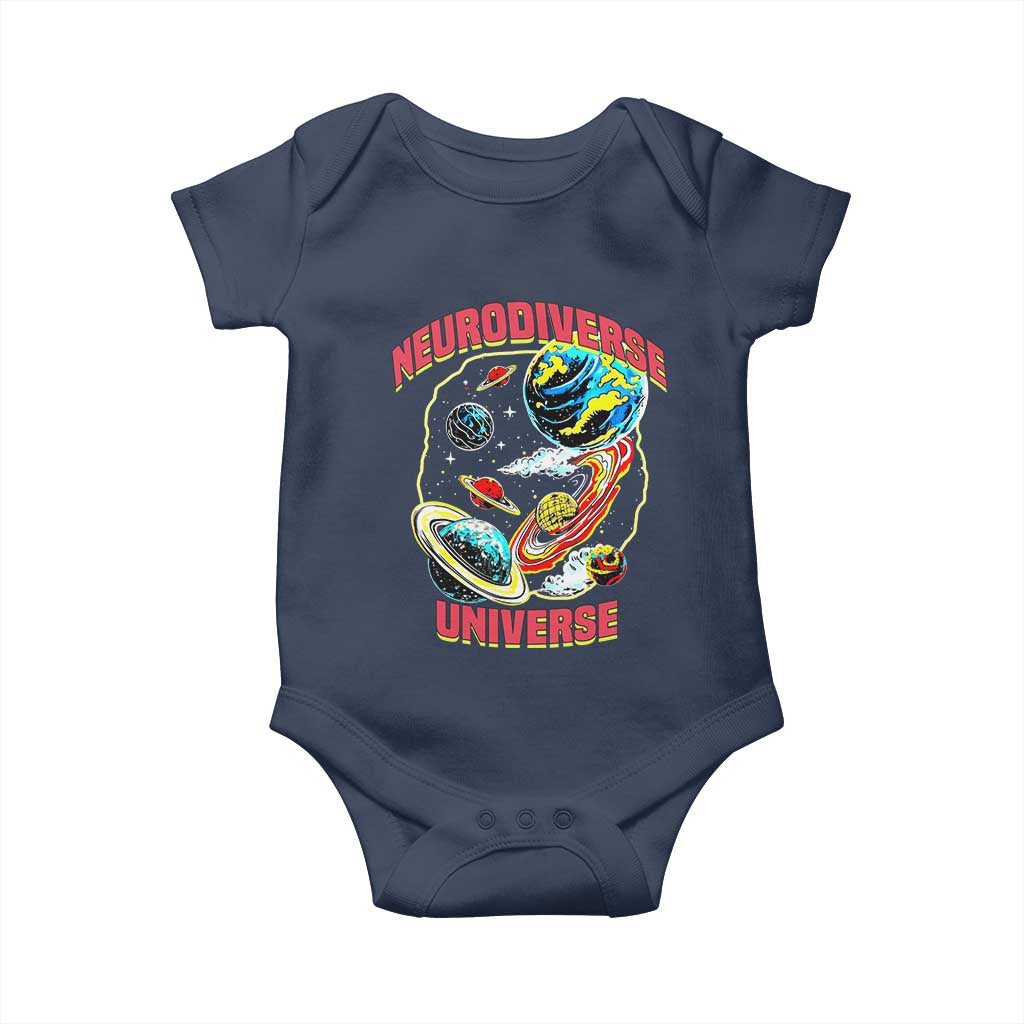 Neurodiverse Universe Baby Onesie Neurodiversity Embrace ADHD Autism ASD