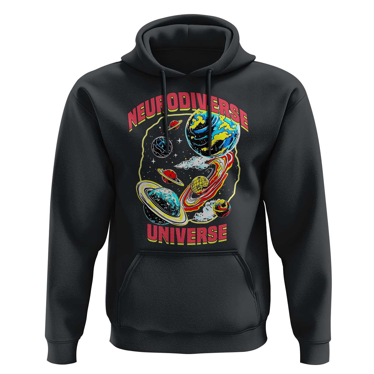 Neurodiverse Universe Hoodie Neurodiversity Embrace ADHD Autism ASD