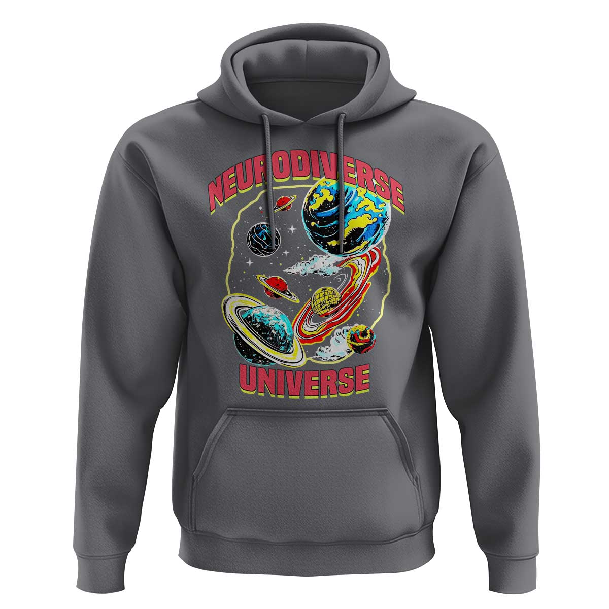 Neurodiverse Universe Hoodie Neurodiversity Embrace ADHD Autism ASD