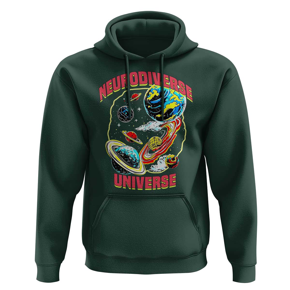 Neurodiverse Universe Hoodie Neurodiversity Embrace ADHD Autism ASD