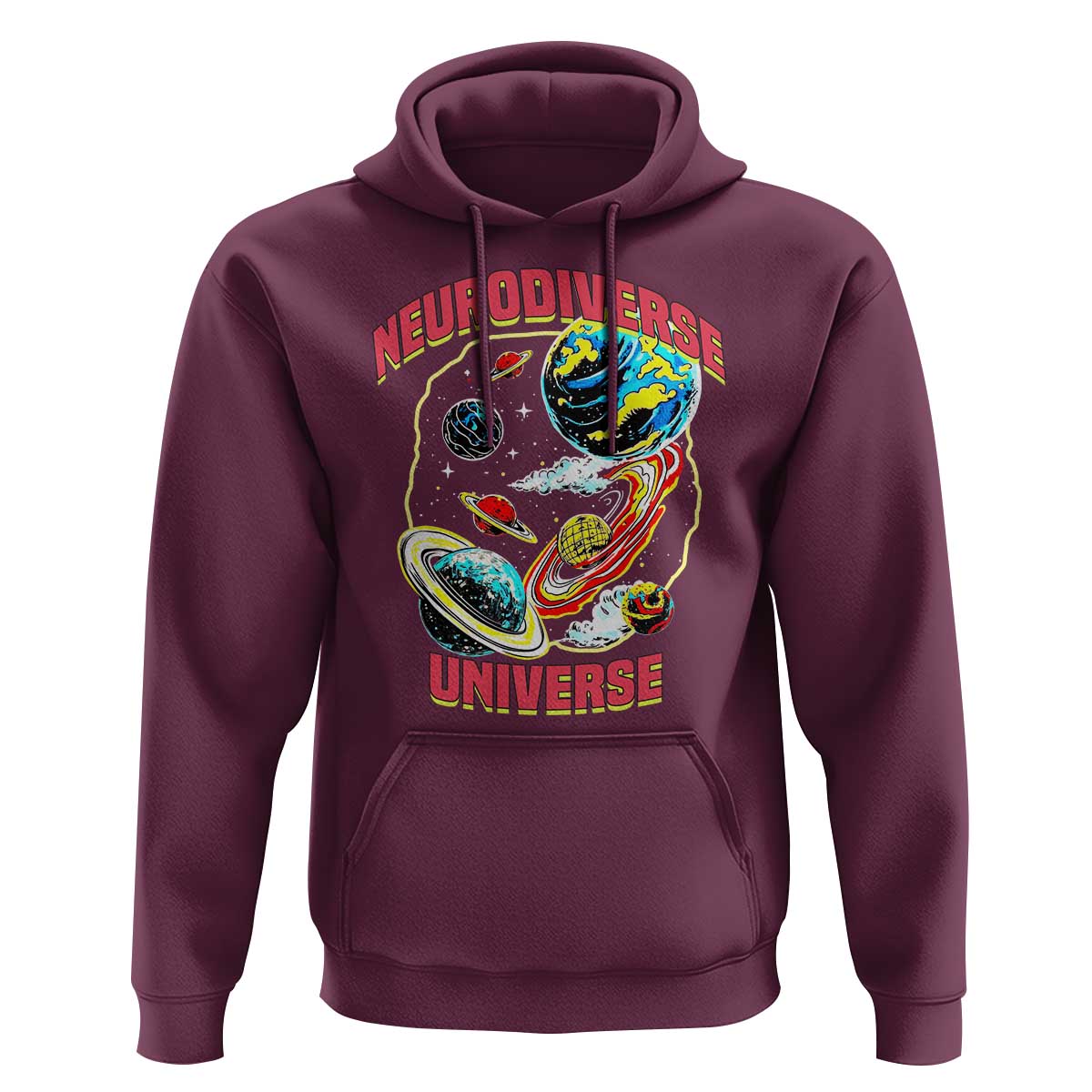 Neurodiverse Universe Hoodie Neurodiversity Embrace ADHD Autism ASD