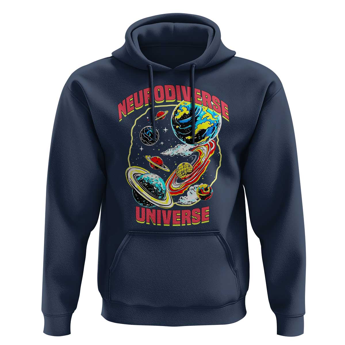 Neurodiverse Universe Hoodie Neurodiversity Embrace ADHD Autism ASD