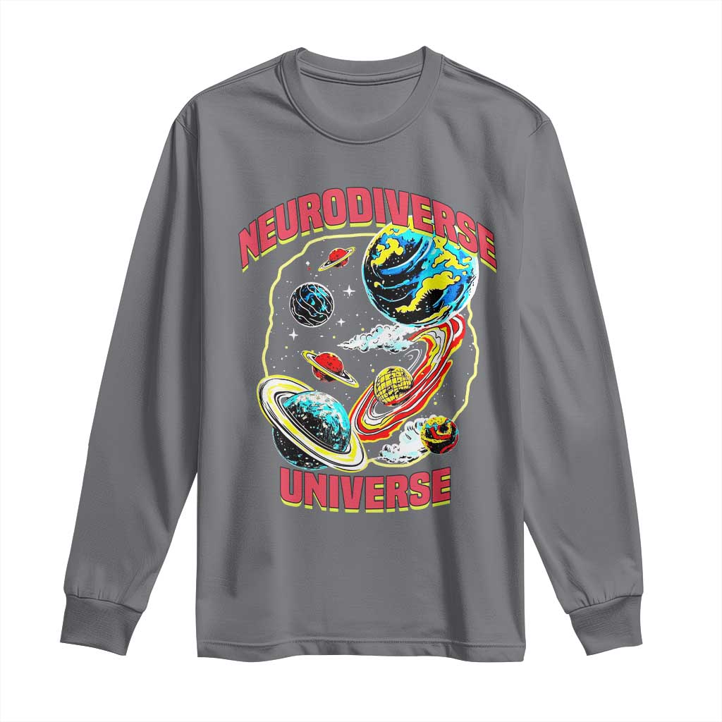 Neurodiverse Universe Long Sleeve Shirt Neurodiversity Embrace ADHD Autism ASD