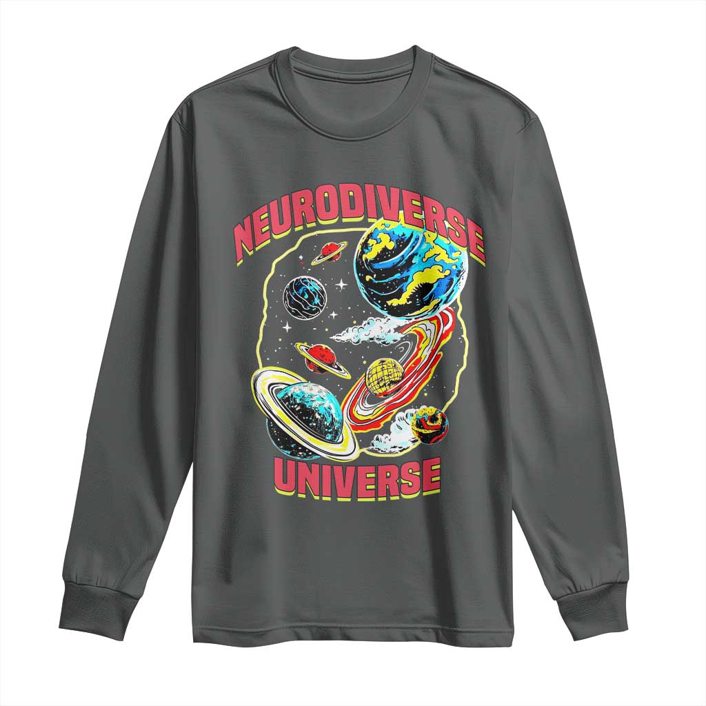 Neurodiverse Universe Long Sleeve Shirt Neurodiversity Embrace ADHD Autism ASD