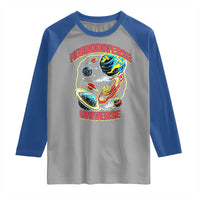 Neurodiverse Universe Raglan Shirt Neurodiversity Embrace ADHD Autism ASD