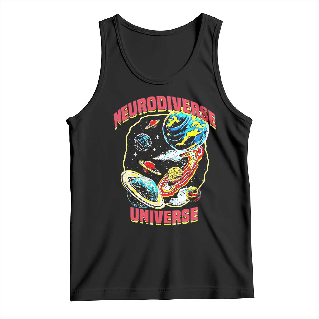 Neurodiverse Universe Tank Top Neurodiversity Embrace ADHD Autism ASD