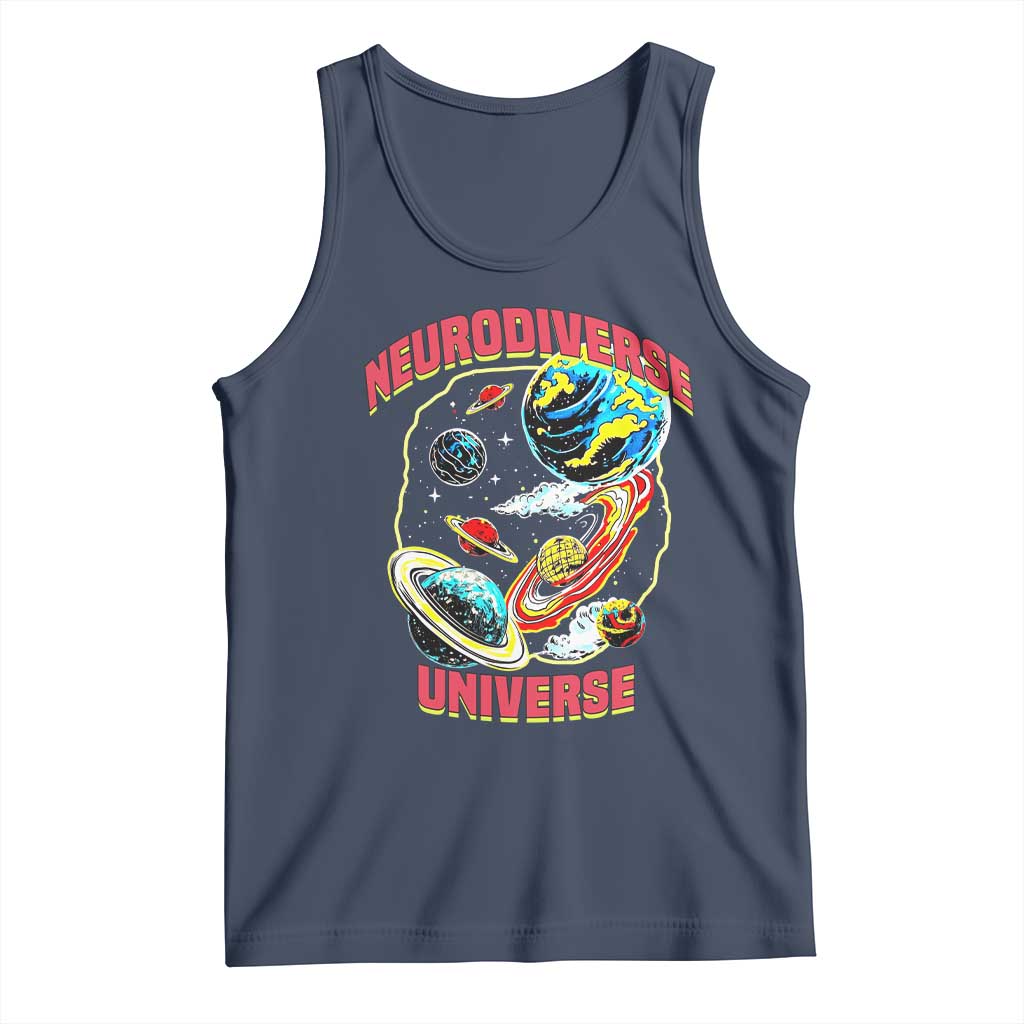 Neurodiverse Universe Tank Top Neurodiversity Embrace ADHD Autism ASD