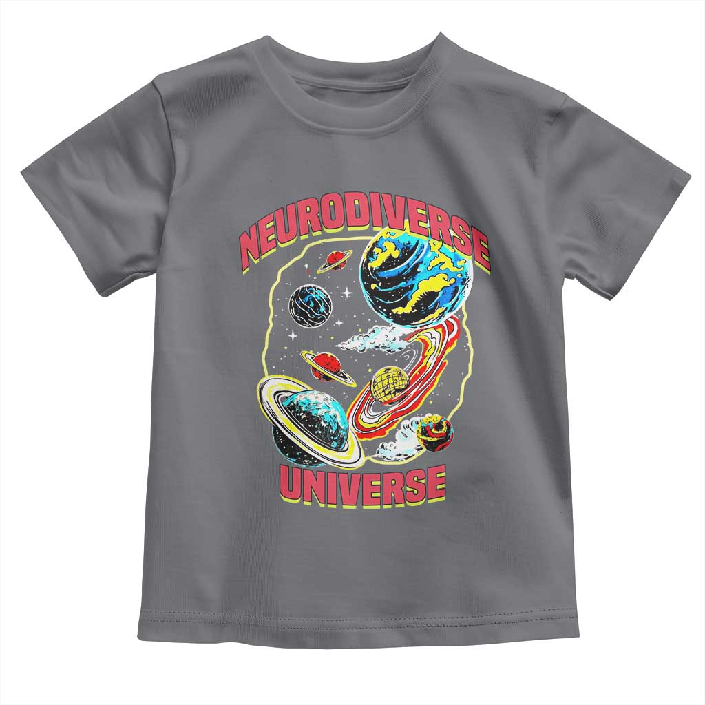 Neurodiverse Universe Toddler T Shirt Neurodiversity Embrace ADHD Autism ASD