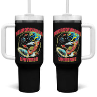 Neurodiverse Universe Tumbler With Handle Neurodiversity Embrace ADHD Autism ASD