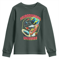 Neurodiverse Universe Youth Sweatshirt Neurodiversity Embrace ADHD Autism ASD