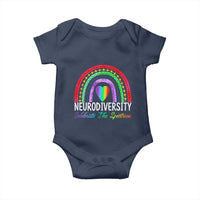 Neurodiversity Baby Onesie Autism Spectrum ASD ADHD Rainbow Boho