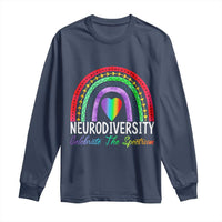 Neurodiversity Long Sleeve Shirt Autism Spectrum ASD ADHD Rainbow Boho