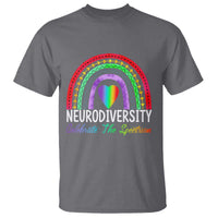 Neurodiversity T Shirt Autism Spectrum ASD ADHD Rainbow Boho