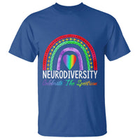 Neurodiversity T Shirt Autism Spectrum ASD ADHD Rainbow Boho