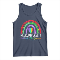 Neurodiversity Tank Top Autism Spectrum ASD ADHD Rainbow Boho