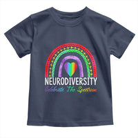 Neurodiversity Toddler T Shirt Autism Spectrum ASD ADHD Rainbow Boho