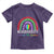 Neurodiversity Toddler T Shirt Autism Spectrum ASD ADHD Rainbow Boho