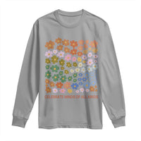 Neurodiversity Boho Floral Long Sleeve Shirt Celebrate Minds of All Kinds Autism ADHD ASD