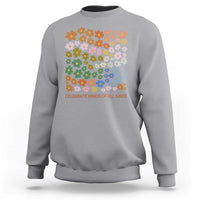 Neurodiversity Boho Floral Sweatshirt Celebrate Minds of All Kinds Autism ADHD ASD
