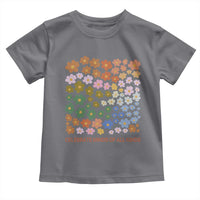 Neurodiversity Boho Floral Toddler T Shirt Celebrate Minds of All Kinds Autism ADHD ASD