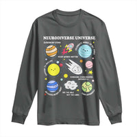 Neurodiverse Universe Long Sleeve Shirt Autism Awareness ADHD ASD Neurodiversity