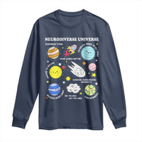 Neurodiverse Universe Long Sleeve Shirt Autism Awareness ADHD ASD Neurodiversity