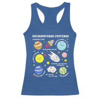 Neurodiverse Universe Racerback Tank Top Autism Awareness ADHD ASD Neurodiversity