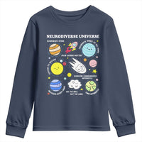 Neurodiverse Universe Youth Sweatshirt Autism Awareness ADHD ASD Neurodiversity