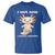 Funny ADHD Awareness Axolotl T Shirt I Have ADHD I Ask A Lot Question Neurodiversity