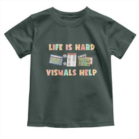 Special Education Toddler T Shirt Life Is Hard Visuals Help Sped Teacher