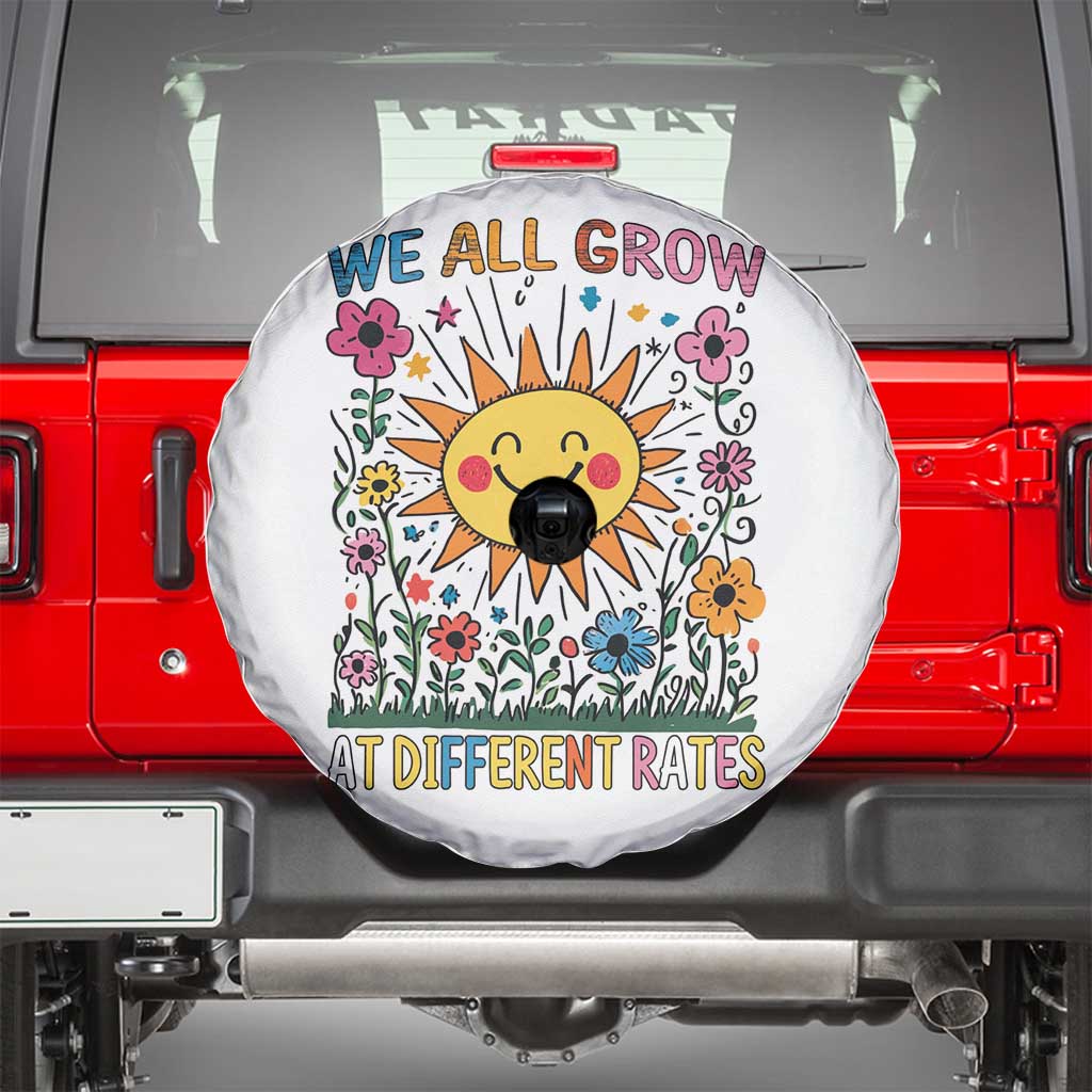 Special Education Spare Tire Cover We All Grow At Different Rates Inspirational Inclusion Sped Teacher