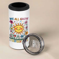 Special Education 4 in 1 Can Cooler Tumbler We All Grow At Different Rates Inspirational Inclusion Sped Teacher